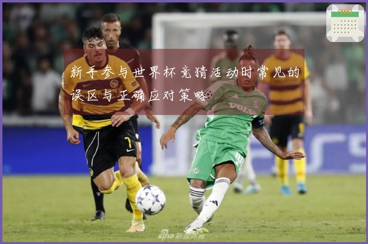新手参与世界杯竞猜活动时常见的误区与正确应对策略